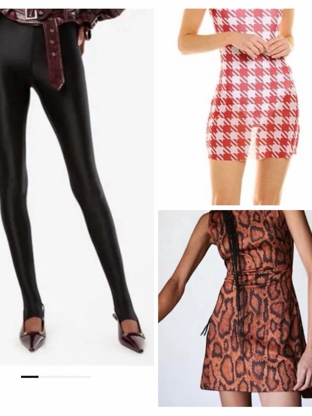 Bundle of THREE WeWoreWhat pieces. Sizes s-L